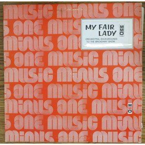 Vinyl My Fair Lady Orchestral Background RARE MMO1030 Red Cover Broadway 14505DW